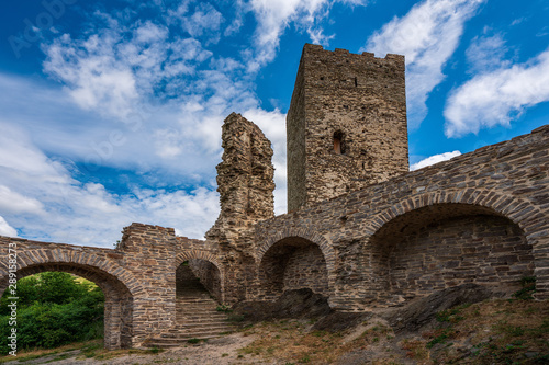 Castle ruins of Niederburg Kobern, Germany