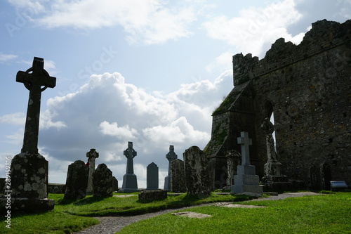 Rock of Cashel cemetery, Tipperary, Ireland