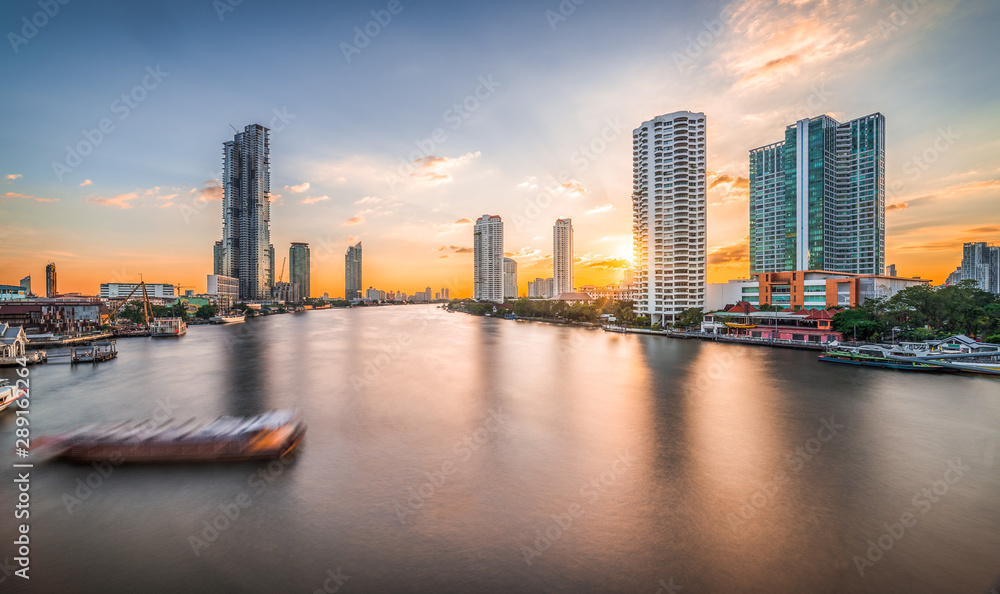 Chao Phraya River in Bangkok, Thailand