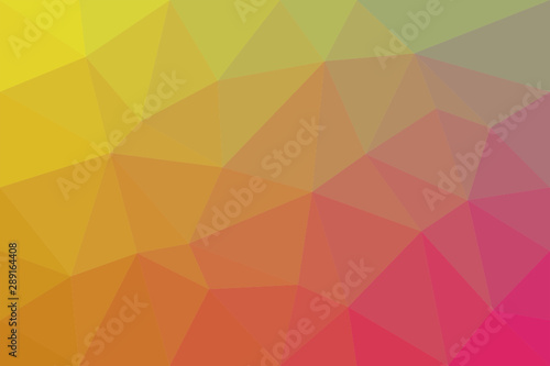Geometrical abstract triangle tiled pattern background - vector graphic from triangles in colorful tones