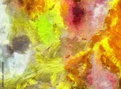 Abstract grunge texture background. Stock abstraction art on canvas. Realistic beauty digital painting. Amazing simple design pattern for backdrop. Macro template in oil. Splashes of paint.