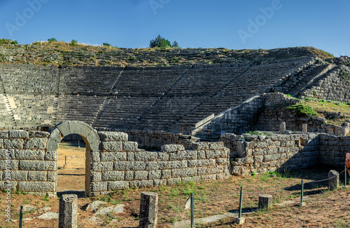 Magnificent Greek theater in Dodona, Ioannina photo
