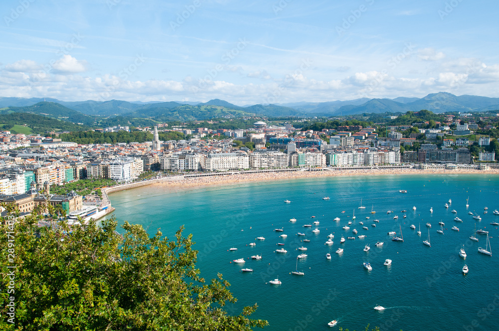 Obraz premium Beach of La Concha