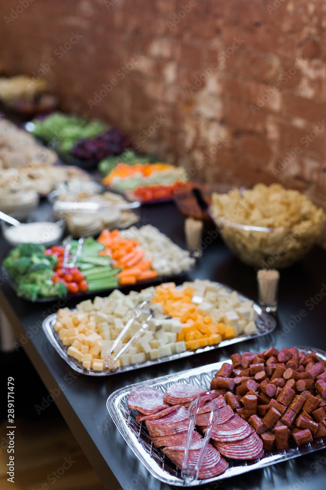 Veggie Meat and Dessert Party Trays Veggie Meat and Dessert Party Trays