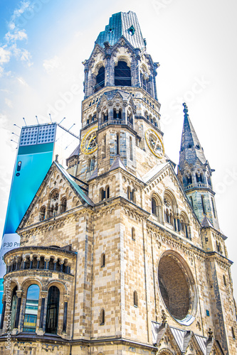 Kaiser Wilhelm Memorial Church in Berlin photo