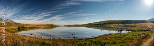 Breathtaking Morning Scenery in Durmitor National Park in Montenegro