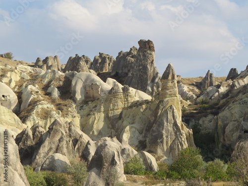 rock formations in cappadocia turkey