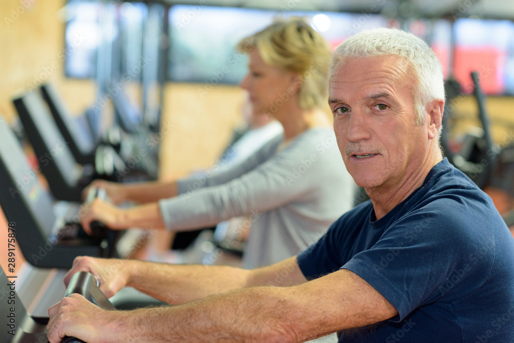 portrait of seniors doing some exercise portrait of seniors doing some exercise