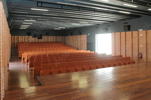 Obraz na płótnie Auditório Laranja w salonie