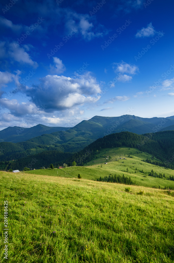 Carpathian mountain landscape Carpathian mountain landscape