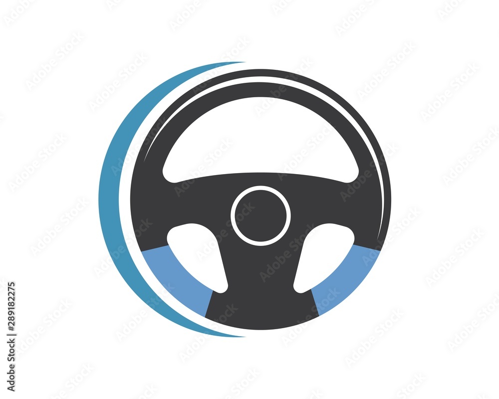 steering wheel logo icon vector illustration steering wheel logo icon vector illustration