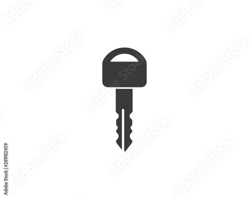 key logo icon vetor illustration design