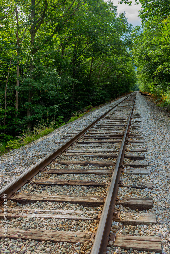 Railroad tracks Railroad tracks