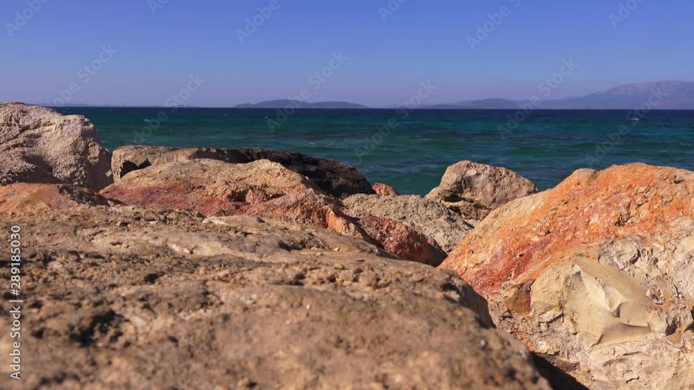 Sea coast of the resort town of Cesme, Turkey Sea coast of the resort town of Cesme, Turkey
