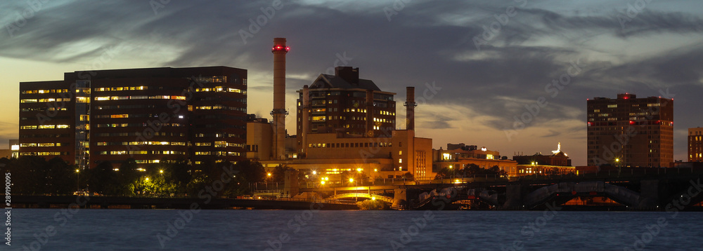 Boston Evening Cityscape
