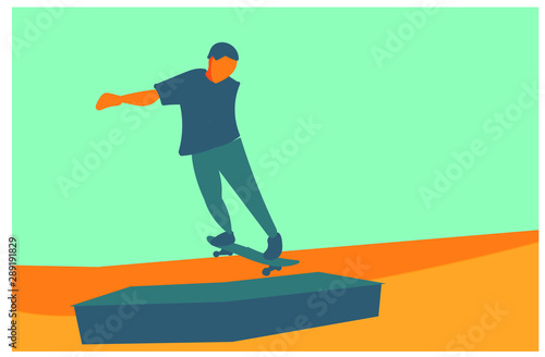 skateboarding deporte persona patinando