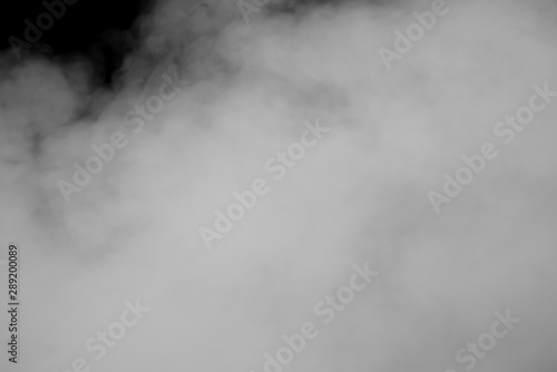 abstract background smoke curves and wave on black background