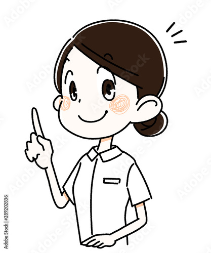 若い看護師女性
