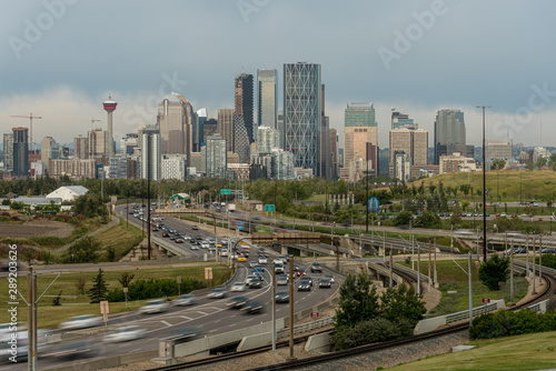 Skyline of the city Calgary, Alberta, Canada © Jeff Whyte