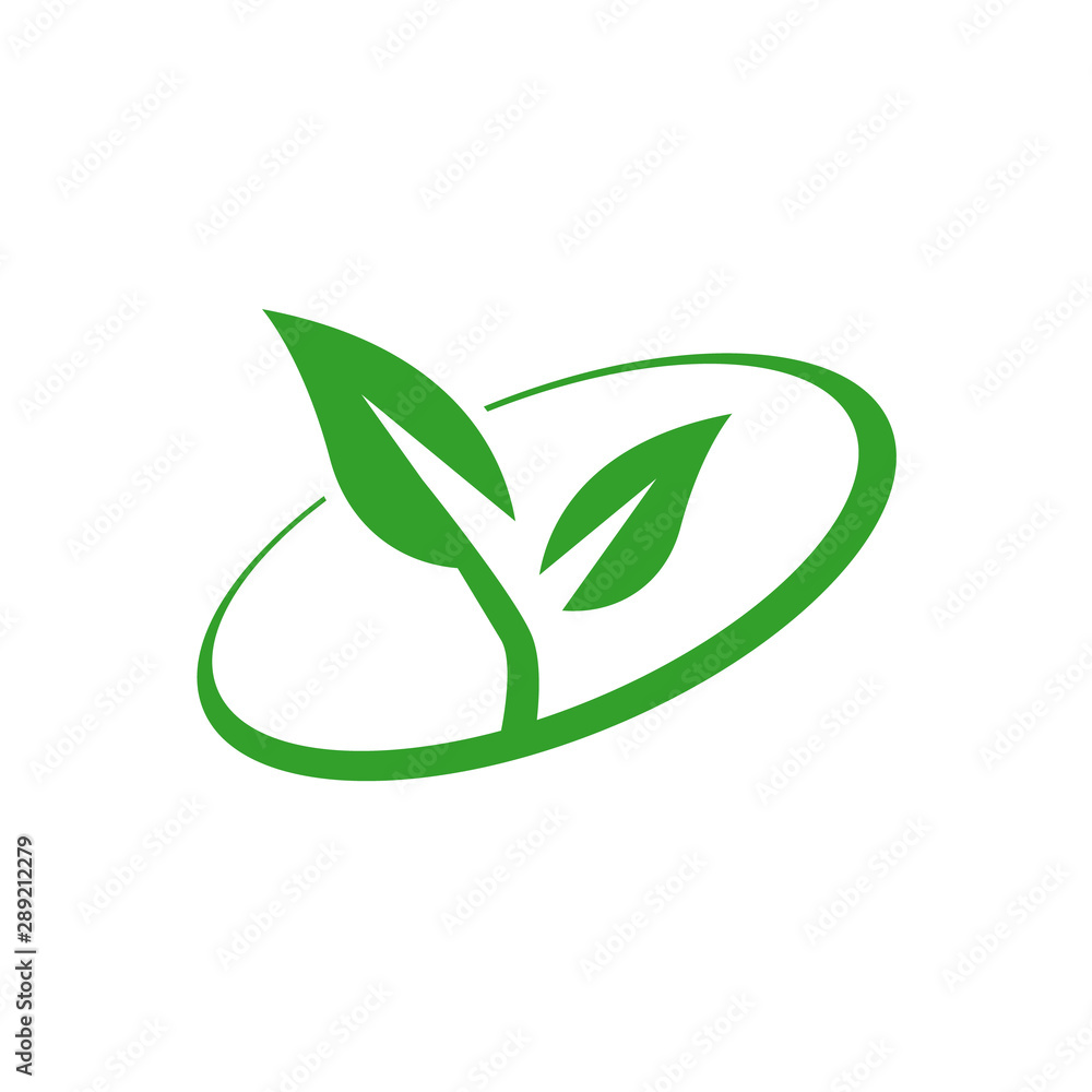Eco green vector. Eco friendly icon. Recycle logo vector. Packaging