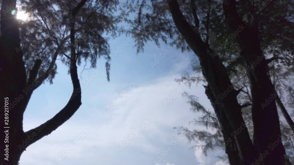 Landscape view of the sea coast beach with some wave in summer day time with some cloud on the sky Landscape view of the sea coast beach with some wave in summer day time with some cloud on the sky