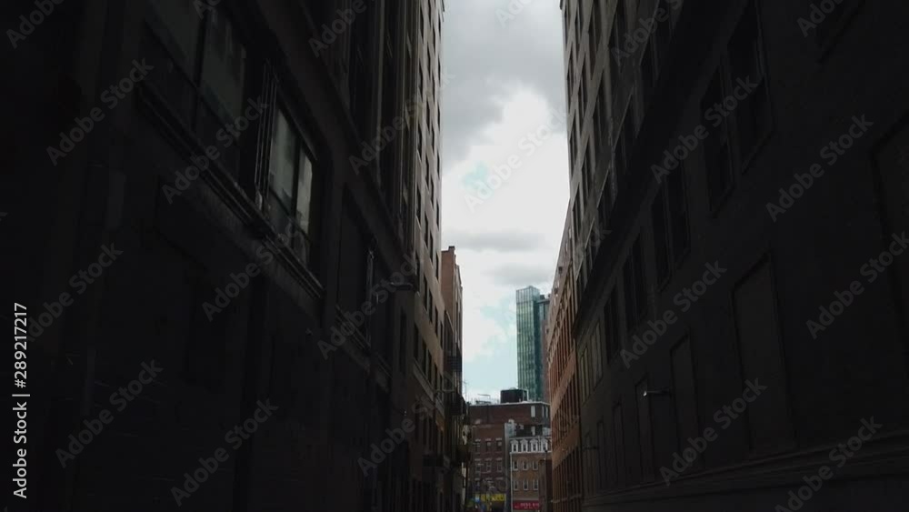 An empty alley located just a couple of blocks from chinatown in Boston. Shot in 60fps HD. An empty alley located just a couple of blocks from chinatown in Boston. Shot in 60fps HD.