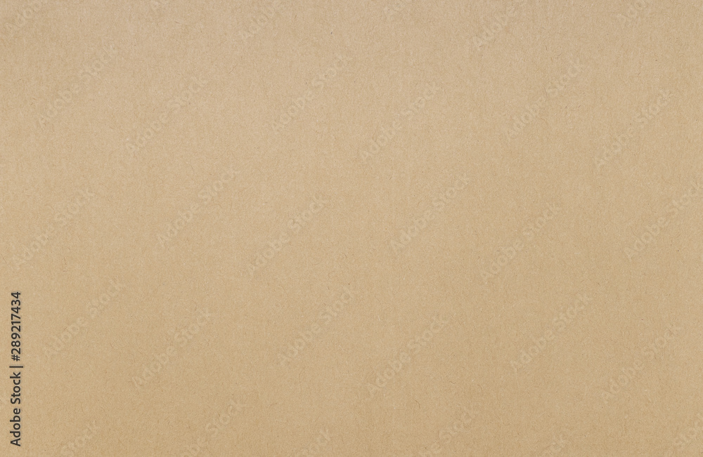 Brown paper background. Kraft color sketchbook texture with blank surface.  - obrazy, fototapety, plakaty 