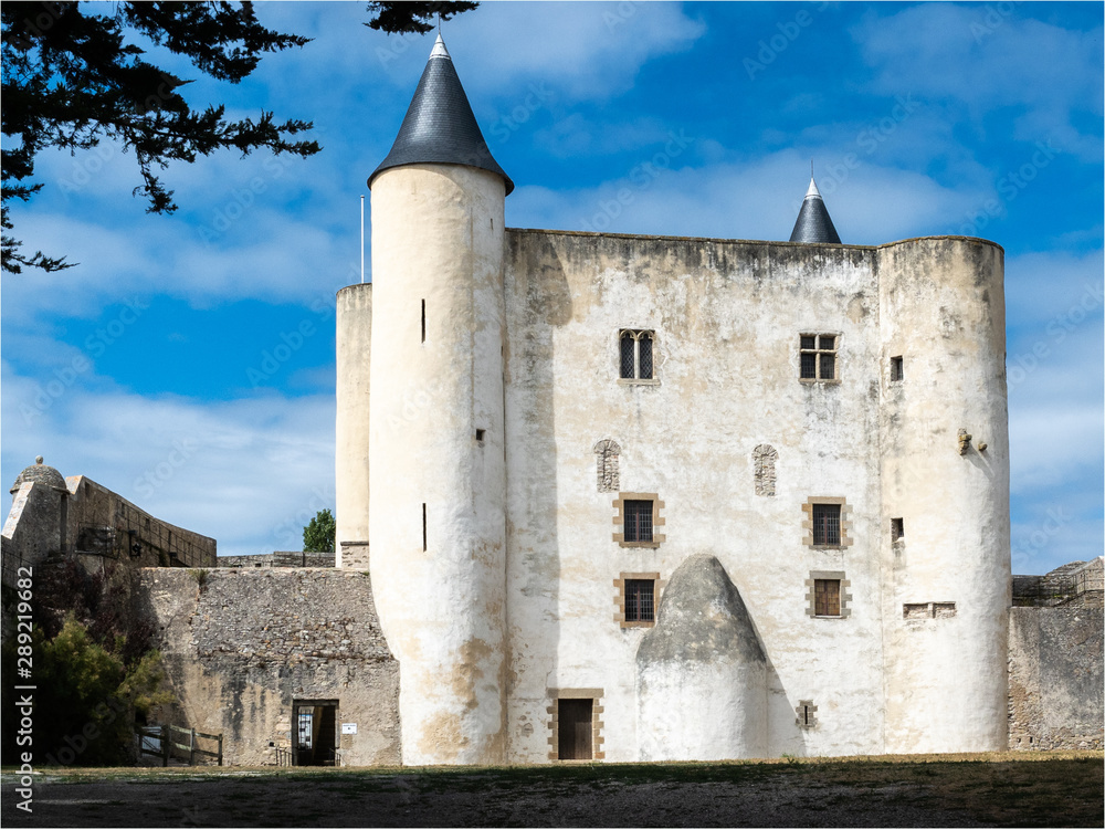 château de Noirmoutiers-en-l'île en France