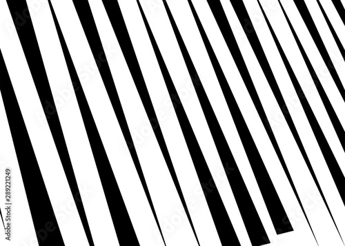 3d lines pattern in perspective. Oblique  slanting stripes. Diminishing parallel  straight skew strips  streaks texture.Asymmetric dynamic lines abstract geometric illustration. Lineal  linear element