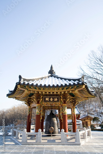 Neungwonsa Temple in Seoul, South Korea. © photo_HYANG
