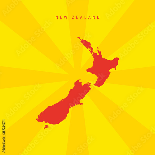 New Zealand Vector Map