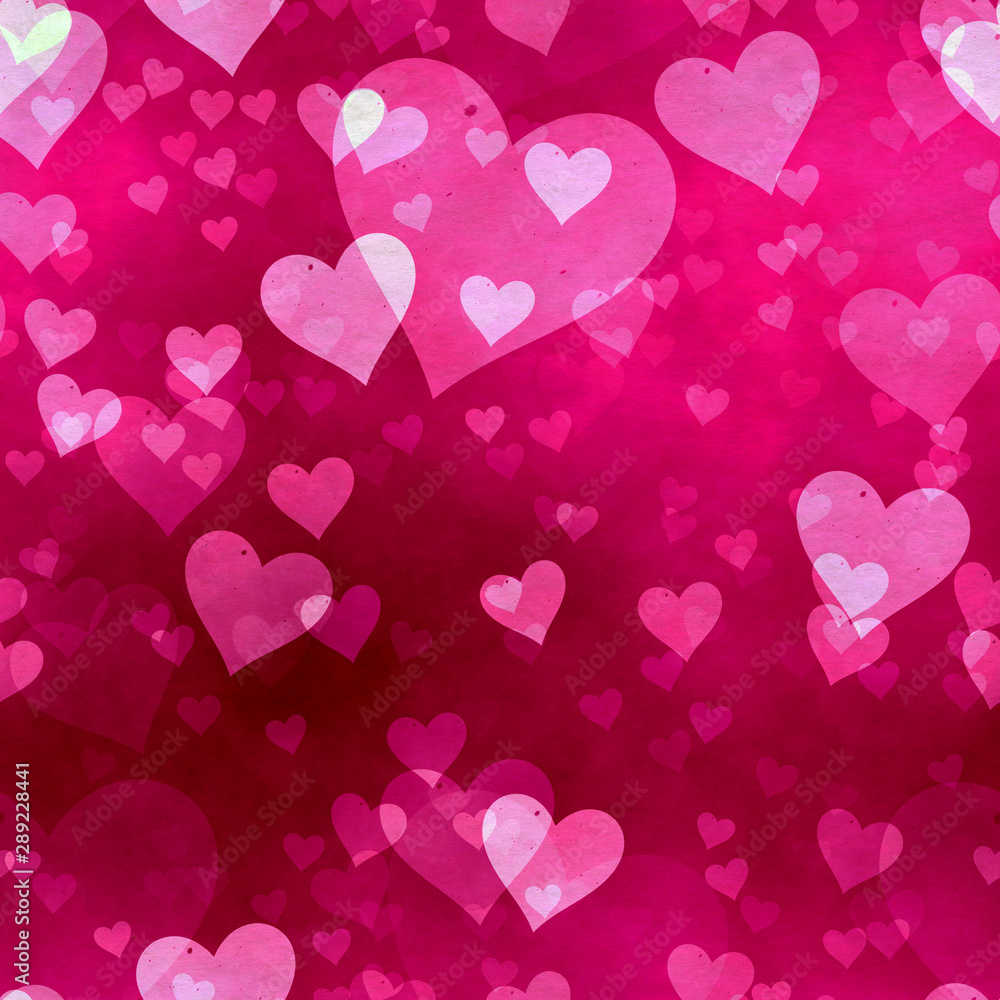 hearts background pattern