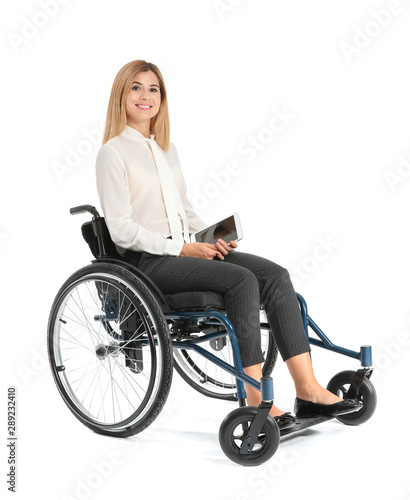 Beautiful businesswoman wit...