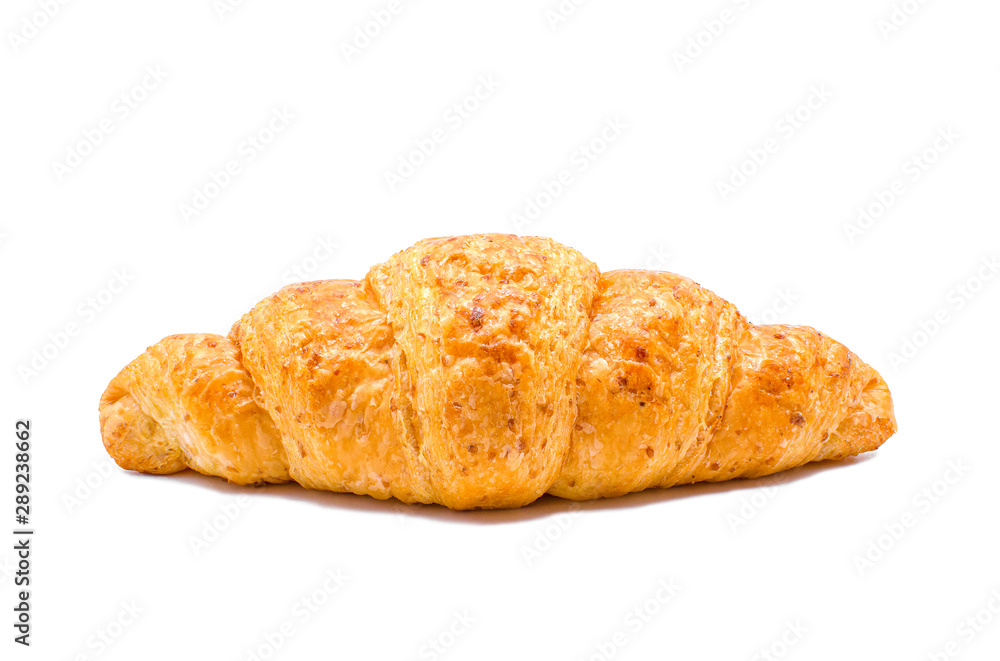 croissant isolated on white background