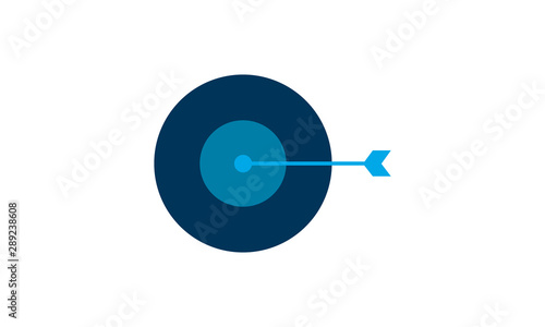 goal target icon vector illustration.