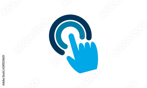 Pay per click icon for web and mobile applications