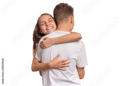 Teen Love Hugs