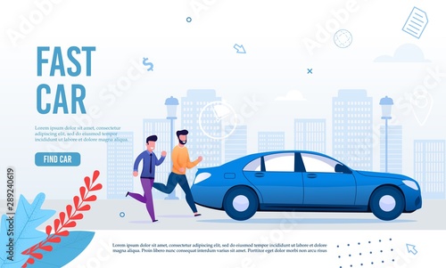 Fast City Transportation Service Webpage Banner