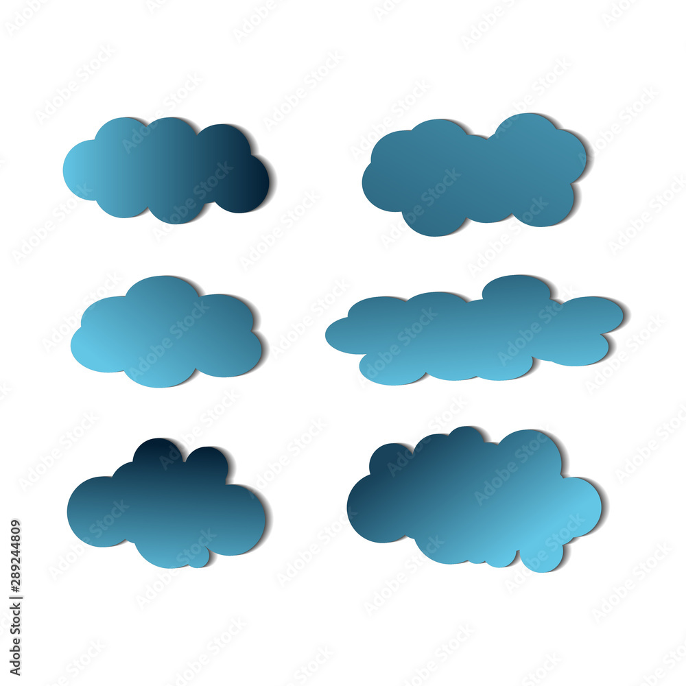 cloud business logo vector image