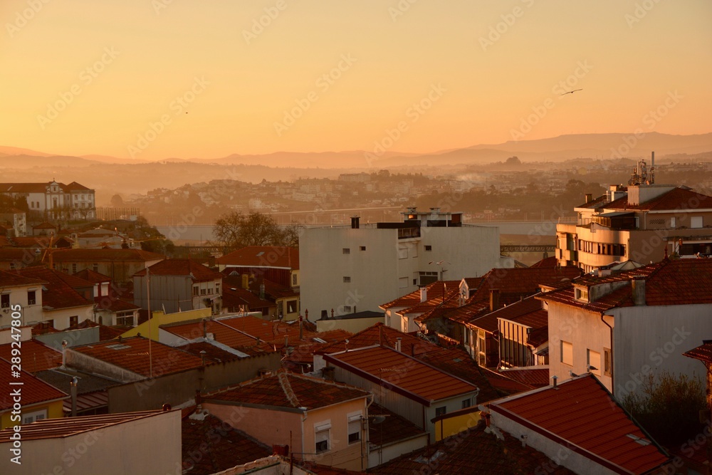 Sunrise over Porto