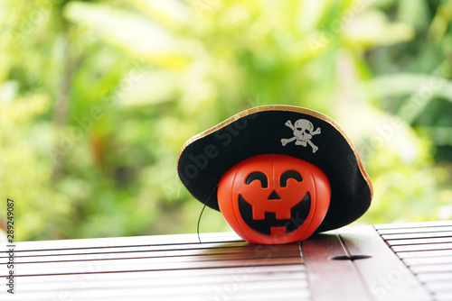 Halloween Pirate Pumpkin
