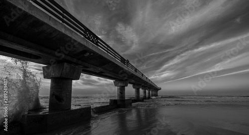 Shark Rock pier on the Port Elizabeth coast
