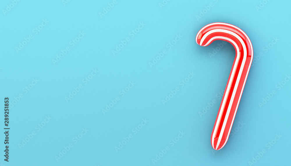 Fototapeta premium red candy cane