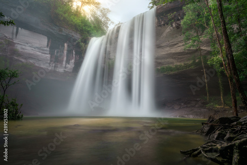 Huai Luang Waterfall at Ubon Ratchathani in Thailand Asia