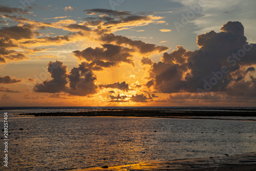 Phuket sea and sunset,Thailand