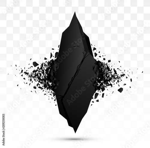 Explosive Black Stone 