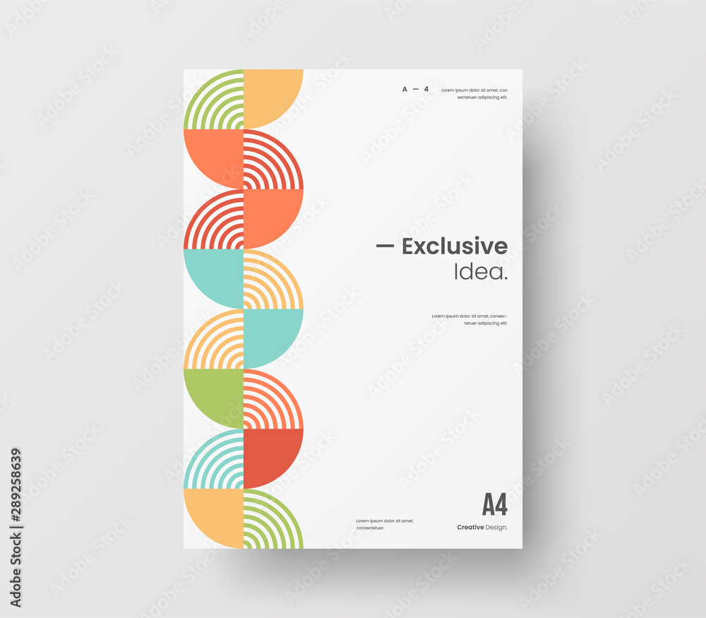 Amazing business presentation vector A4 vertical orientation front page mock up. Modern corporate report cover abstract geometric illustration design layout. Company identity brochure template. Amazing business presentation vector A4 vertical orientation front page mock up. Modern corporate report cover abstract geometric illustration design layout. Company identity brochure template.