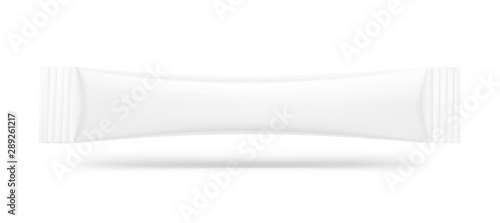 Blank template of packing stick. Vector illustration on grey background. It can be used in the adv, promo, package, etc. EPS10.	