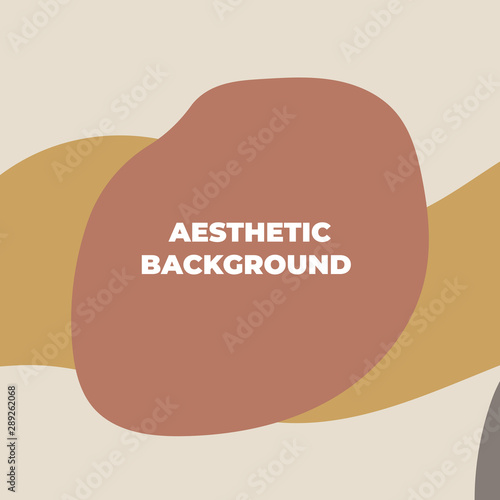 Aesthetic feminism abstract background vector