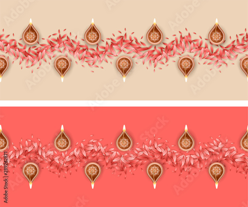 Seamless Rangoli Pattern